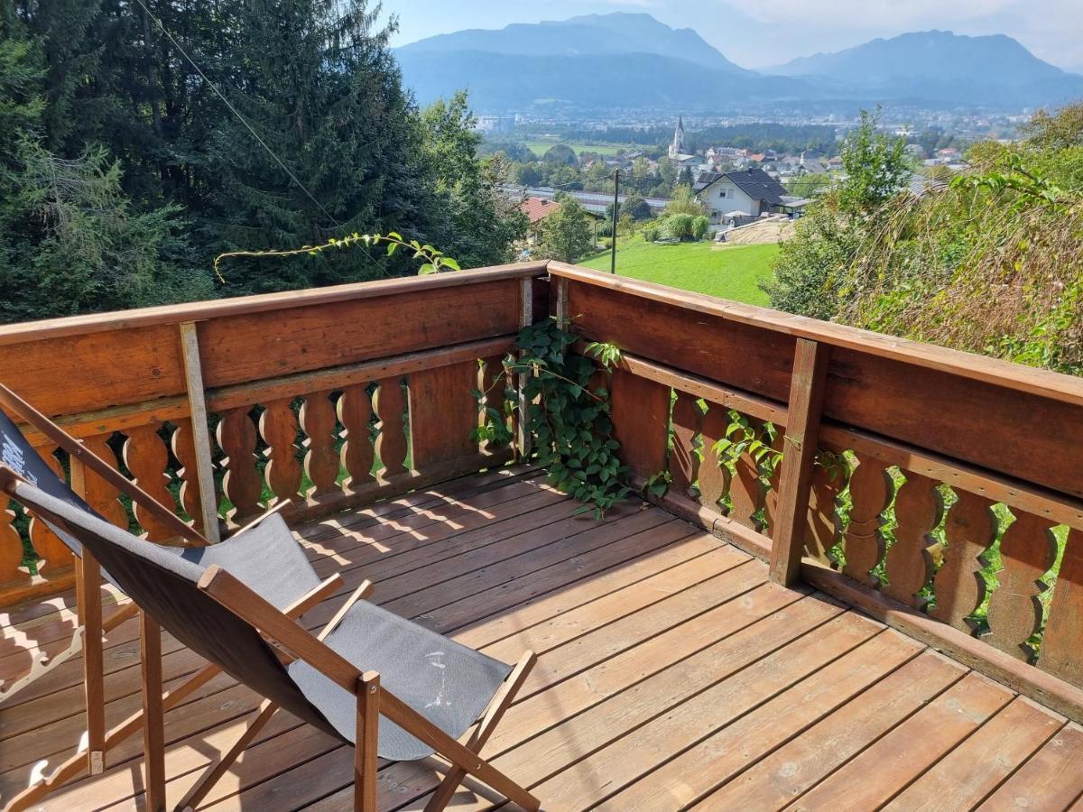 Fridas Place - Der Blick Ueber Ganz Villach - 160 M2 Ferienoase - Ganzes Haus Bis Zu 8 Personen Ngoại thất bức ảnh