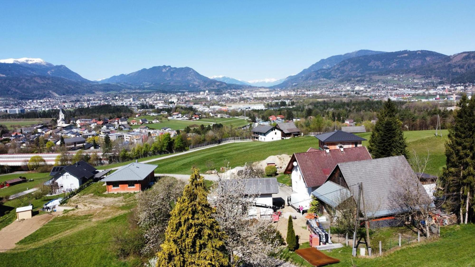 Fridas Place - Der Blick Ueber Ganz Villach - 160 M2 Ferienoase - Ganzes Haus Bis Zu 8 Personen Ngoại thất bức ảnh